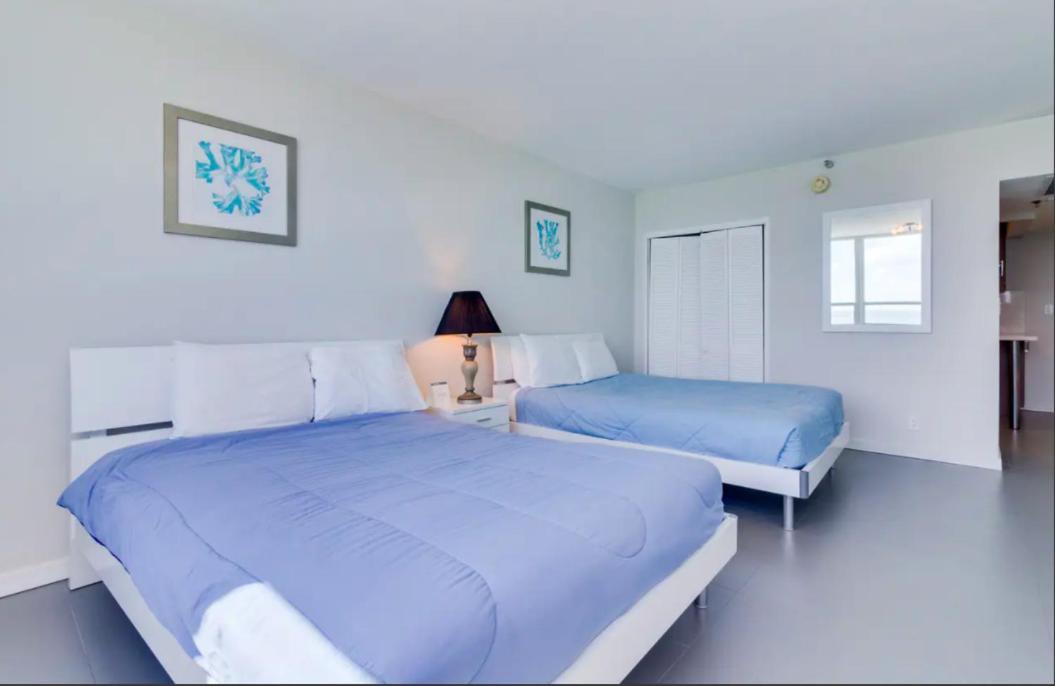 Castle 835 Oceanview Studio On Beach With Pool, Gym, Bars, And Free Parking Miami Beach Luaran gambar