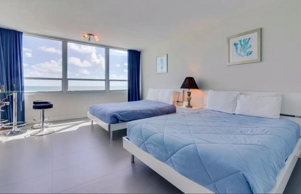 Castle 835 Oceanview Studio On Beach With Pool, Gym, Bars, And Free Parking Miami Beach Luaran gambar