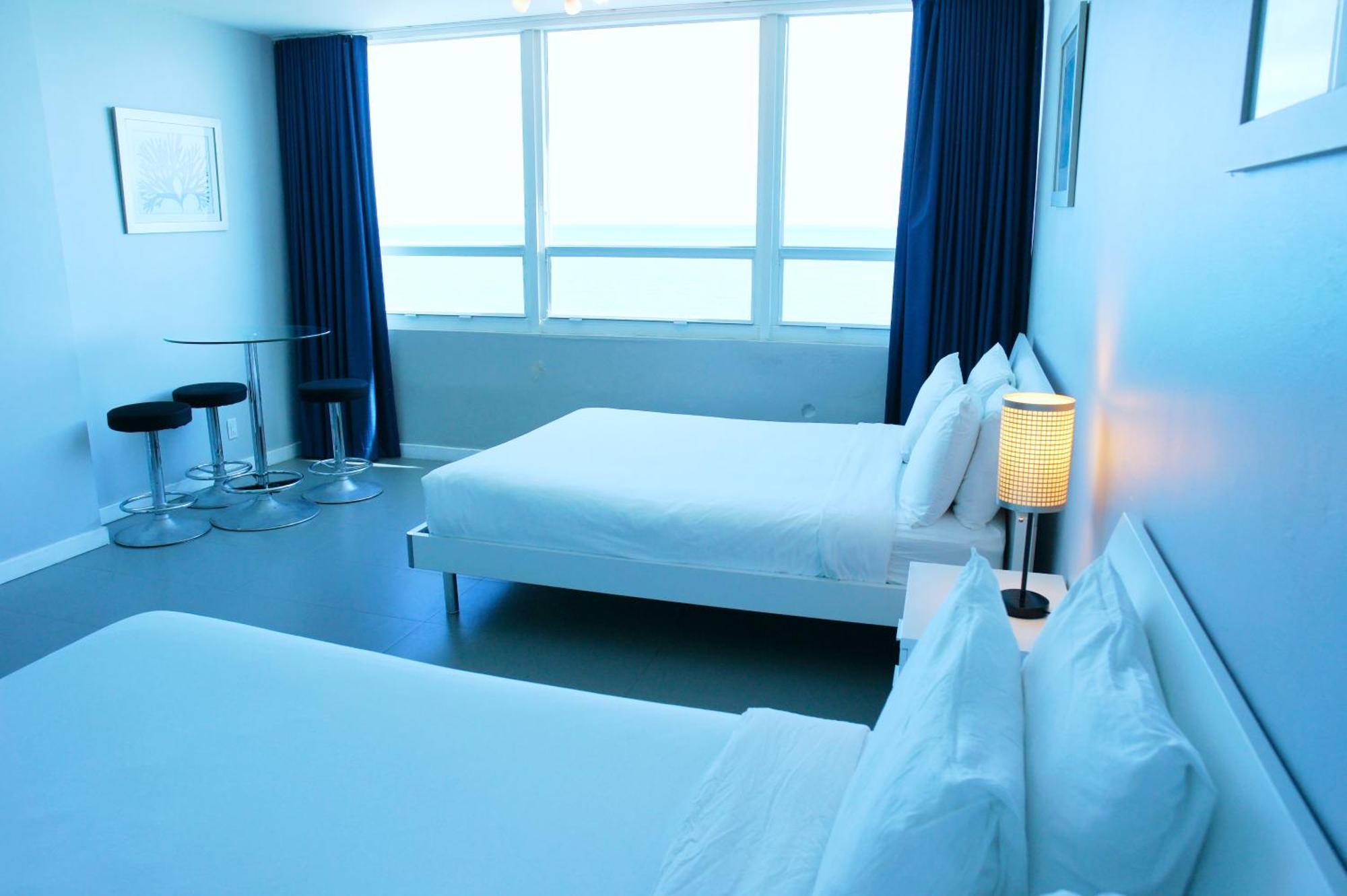 Castle 835 Oceanview Studio On Beach With Pool, Gym, Bars, And Free Parking Miami Beach Luaran gambar