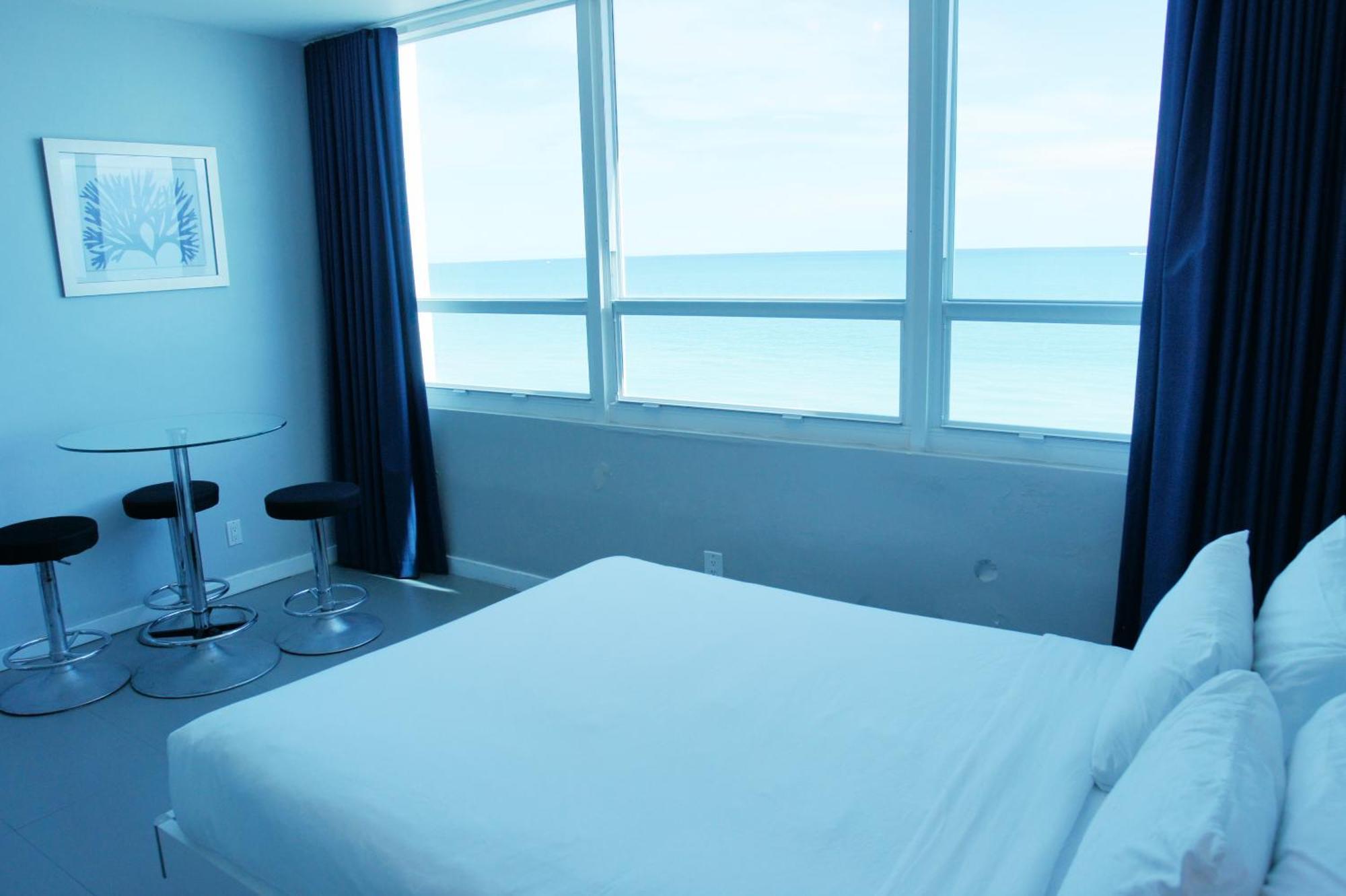 Castle 835 Oceanview Studio On Beach With Pool, Gym, Bars, And Free Parking Miami Beach Luaran gambar