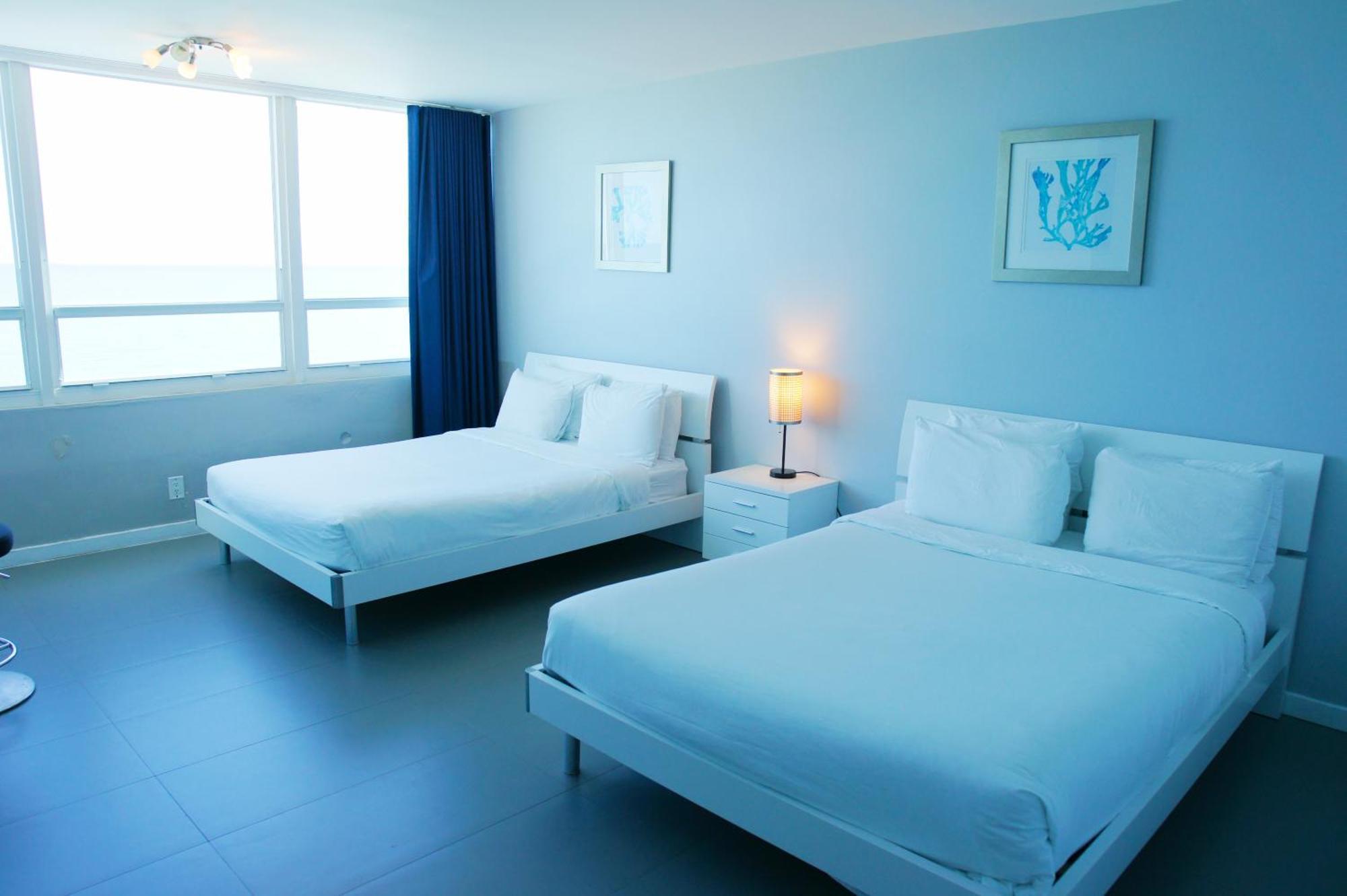 Castle 835 Oceanview Studio On Beach With Pool, Gym, Bars, And Free Parking Miami Beach Luaran gambar