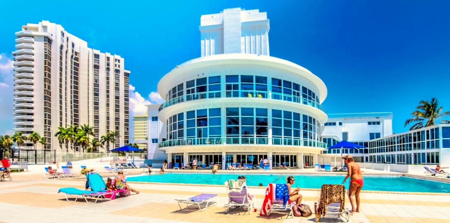 Castle 835 Oceanview Studio On Beach With Pool, Gym, Bars, And Free Parking Miami Beach Luaran gambar